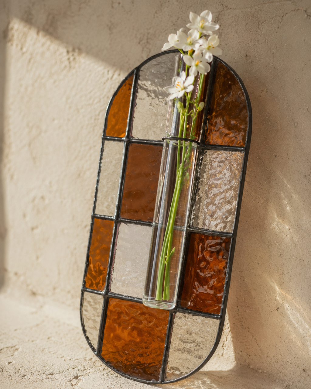 Checkered Plant Holder